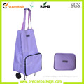 Promotional Polyester Oxford Folding Trolley Shopping Bag